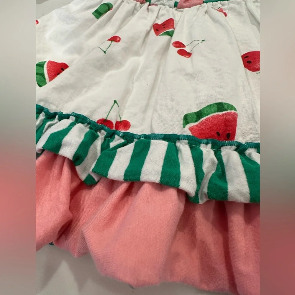 Ruffles by Tutu and Lulu Cherry Watermelon sundress